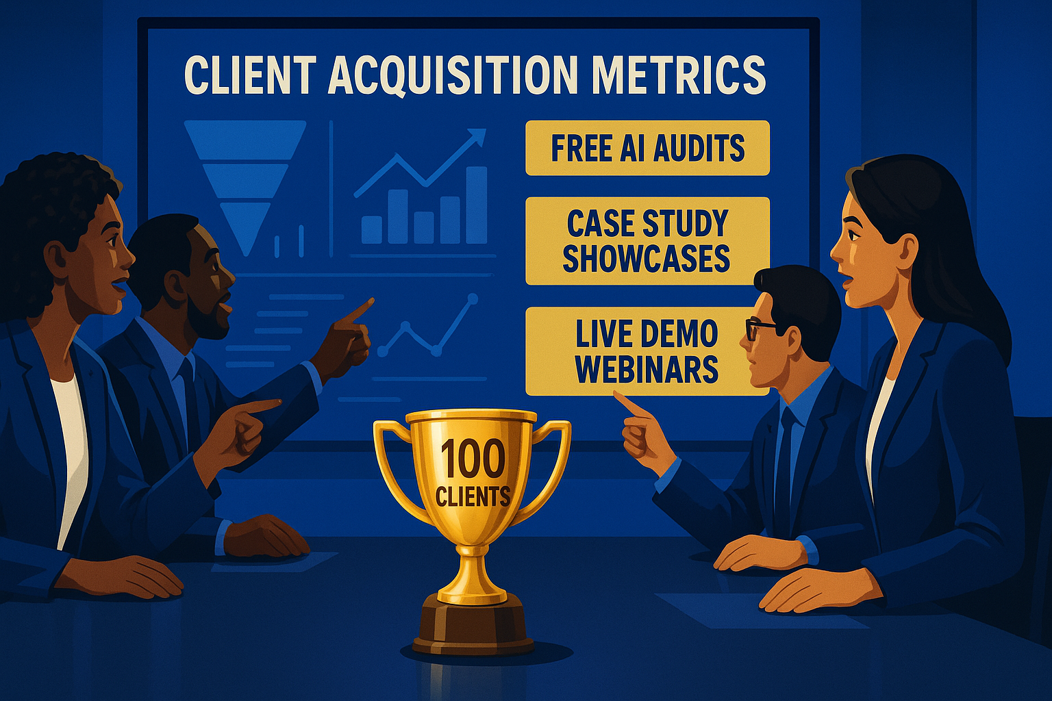 no-code AI Agency Client Acquisition Strategy